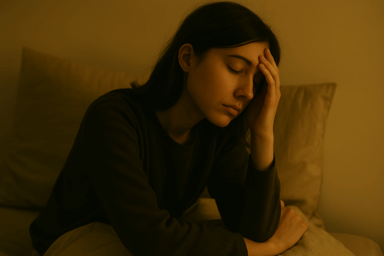 薄暗い空間にそっと差し込む光。『fatigue』が象徴する、疲れの中に宿る静かな抵抗と、自己へのやさしさを描いた情景