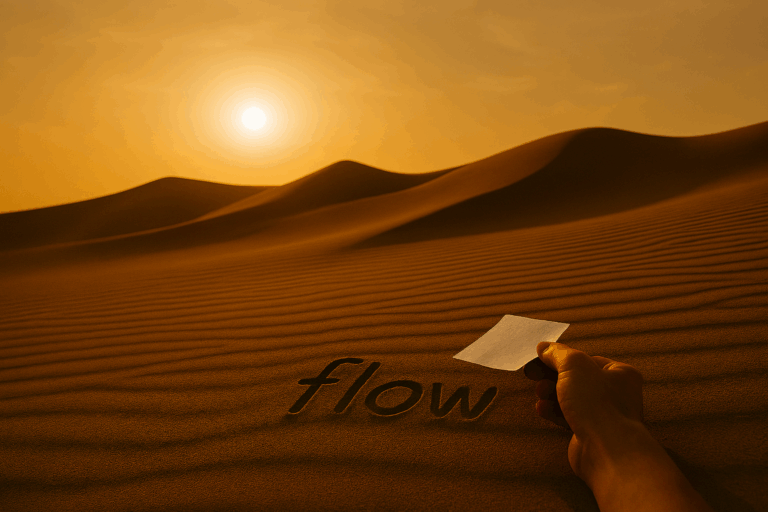 暗闇の中、一筋の光に照らされながら、手が白い紙をゴミ箱に捨てようとしている。『eliminate』が象徴する、不要なものを手放す勇気と静かな決断が描かれている。